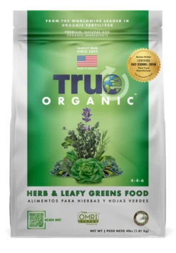 TRUE Organic Herb & Leafy Greens Food 4-4-6