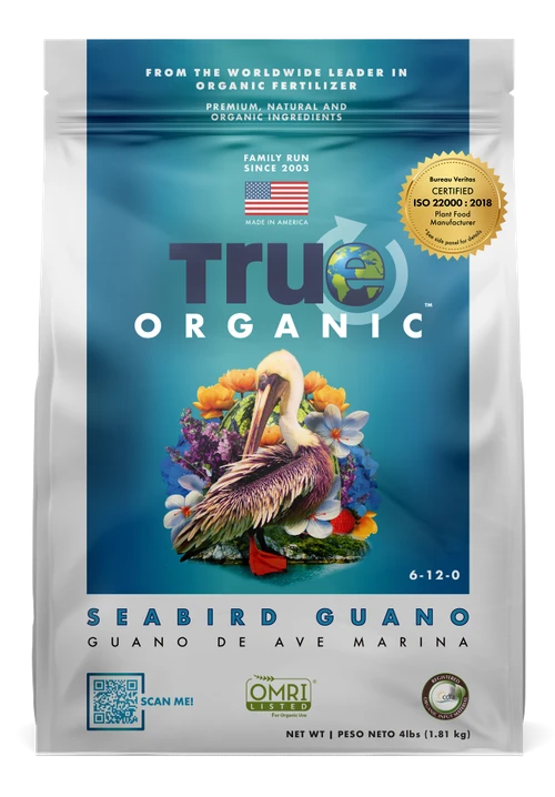 TRUE Organic Seabird Guano 6-12-0 1 TRUE Organic Seabird Guano 6-12-0