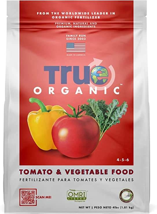 TRUE Organic Tomato & Vegetable Food 4-5-6 1 TRUE Organic Tomato & Vegetable Food 4-5-6