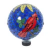 GAZING GLOBE 10" Mosaic Cardinal