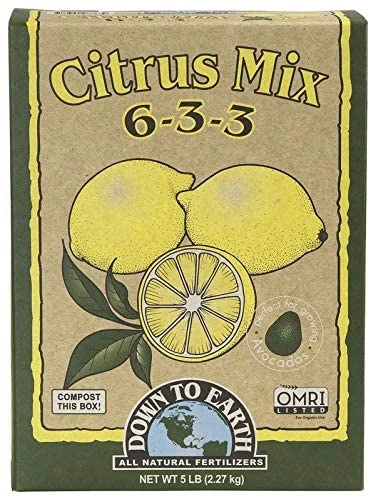 Down To Earth Citrus Mix 6-3-3 1 Down To Earth Citrus Mix 6-3-3