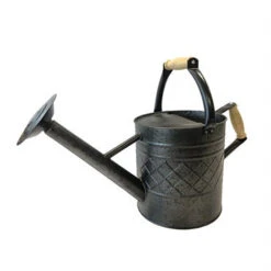 Metal Watering Can: 3.5 Liters -Garden Care GSAW3003PMJB
