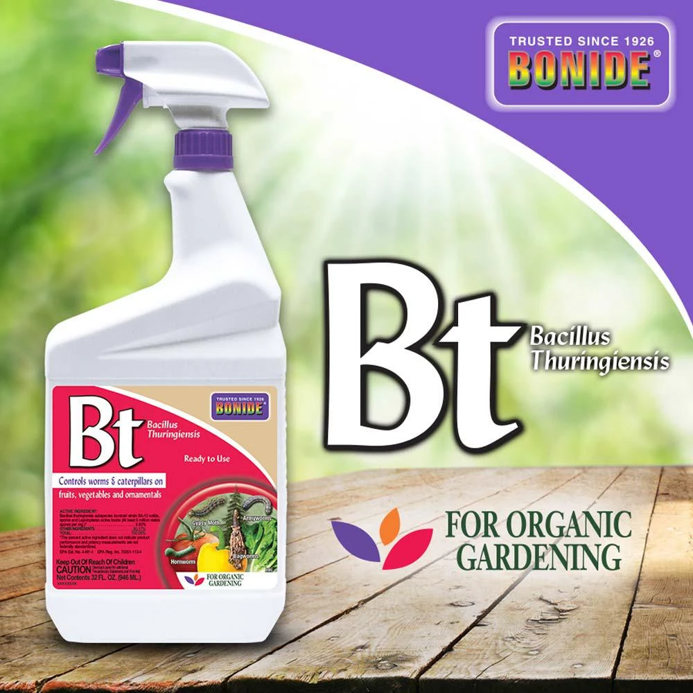 Bonide BT Thuricide Spray RTU QT 1 Bonide BT Thuricide Spray RTU QT