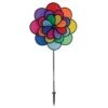 19" Triple Rainbow Flower Spinner
